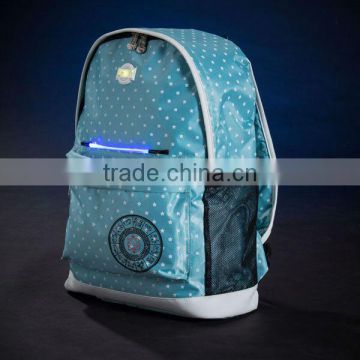 Pretty Flashing LED Leisure Backpack