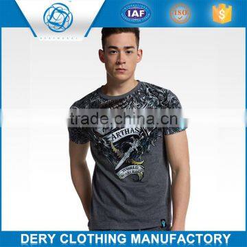 Best price customized 95% cotton 5% elastane t shirt with breathable yarn