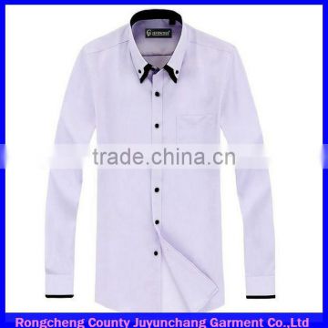 wholesale 100% cotton long sleeve white bank uniforms formal shirts