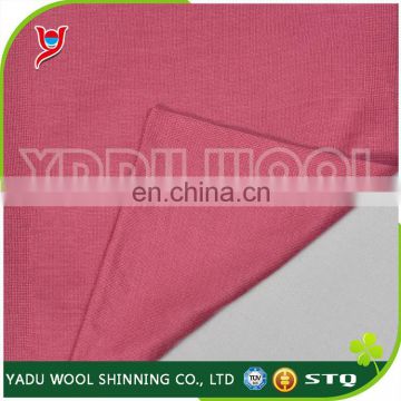 Wholesale wool acrylic clothing fabric / knitting fabric stock lots / textile fabric design