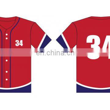 sublimation Baseball Shirts