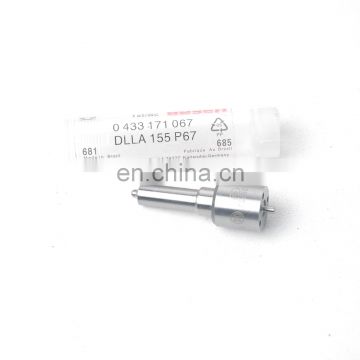Diesel engine parts fuel injector nozzle DLA155P67 0433171067