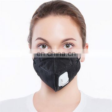 Chinese Manufacturer Folded Shape Ffp2 Valved Active Carbon Dust Mask