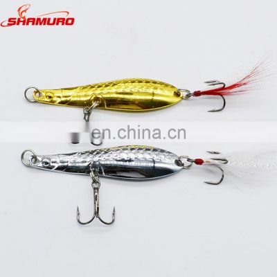Top Quality China Wholesale 7cm 13g Metal Spoon Hard Fishing Lure