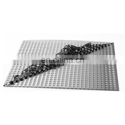 decorative perforated sheet metal panels 4mm 6mm 201 perforated metal ss  pvc sheet/plate