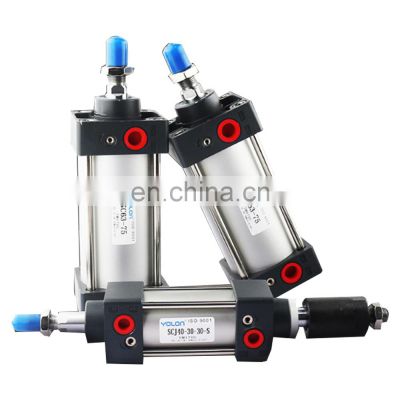Factory Outlet 80mm Aluminum Alloy Double Acting Sc Series Pneumatic Air Cylinders