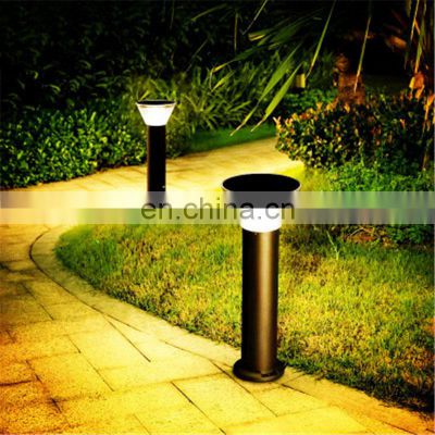 Outdoor Solar Power Bollard Lamps 3W 6W 9W 12W Garden LED Solar Lawn Light