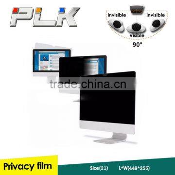 Anti peeping screen protector ,Computer Use removable laptop privacy screen filter/