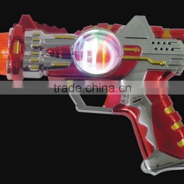 Hot Sale LED Flashing Rolling Ball Gun with Sound
