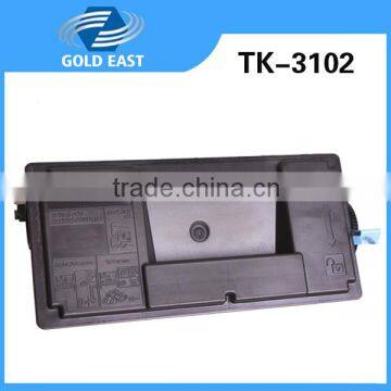 Black toner cartridge compatible with Mita TK-3102