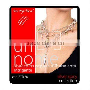 fashion 925 silver necklace str 36