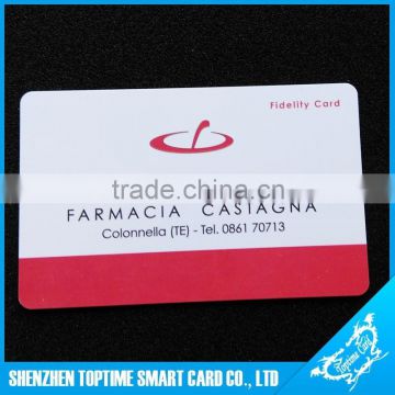 High quality 13.56Mhz PVC RFID card