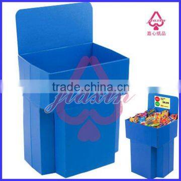 Supermaket Snacks or Cookies Dump Bin Display Standee