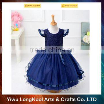 2016 New model fashion baby girl wedding dress for sale