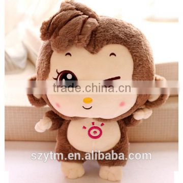 chinese new year mascot plush toy monkey
