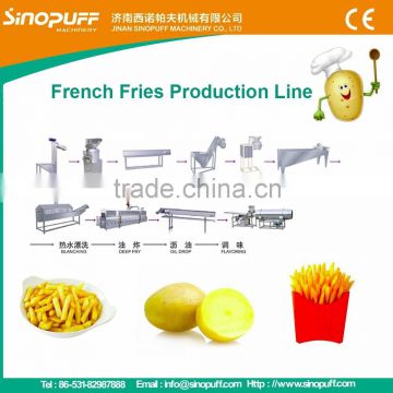 China Semi-automatic Frozen French Fries Making Machine/Potato Chips Making Machine