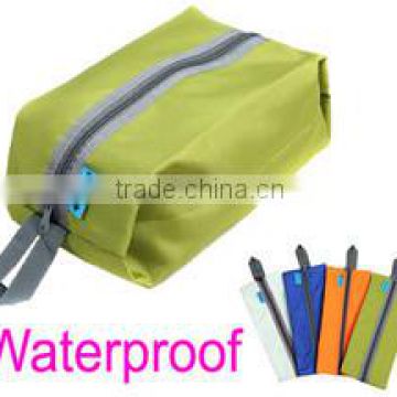 OEM Shoe Bag Use and Polyester Material Travel Storage Shoe Bag with zipper closure