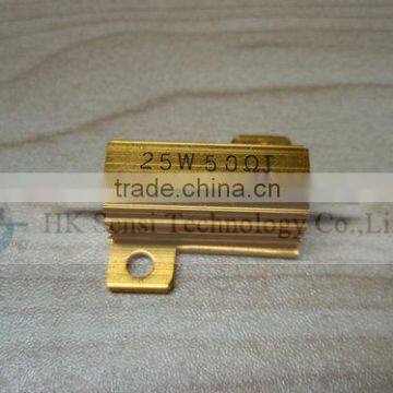 25W 50J Aluminum case resistor in stock