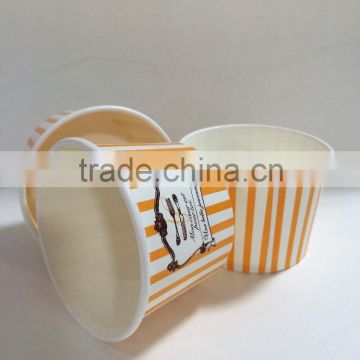 ice cream paper bowl double PE paper bowl