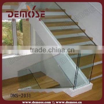 stair stringer design with wood step