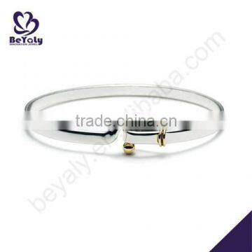 wholesale silver exquisite thick gold bangle