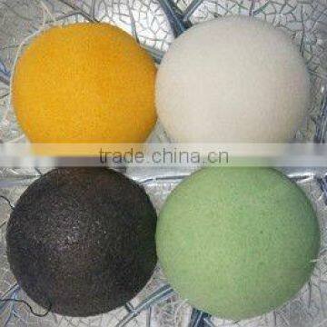 Natural konjac puff for sensitive skin