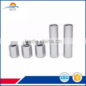 All threaded nuts for FRP hollow self-drilling bolt