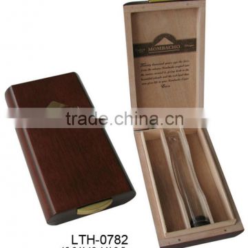 custom MOMBACHO wooden cigar packing box wholesale cigar gift set price