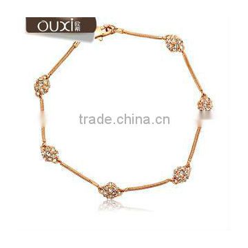 2015 new arrive fashion bracelet with gold filled