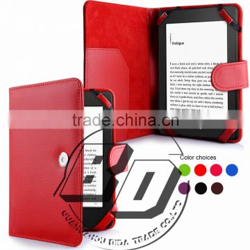 Newest Stylish Litchi Texture Plain Flip PU Leather Case For Amazon Kindle Paperwhite 3/2/1 fast delivery