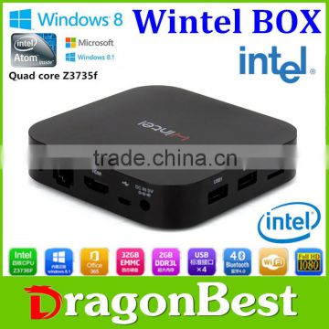 Wintel W8 Tv Box Has Dual Os Window10 And Android 4.4 Tv Box Wintel Wintel W8 Mini Pc Fast Delivery