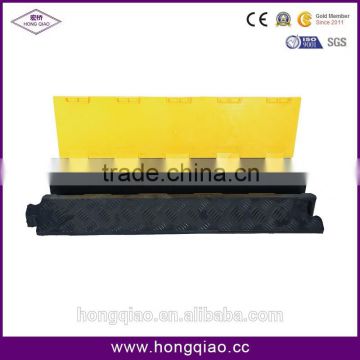 2/3/5 Channel Yellow and Black Rubber cable protector outdoor