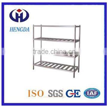 4 Tier Restaurant Commercial Catering Equipment Detachable Stainless Steel Kitchen Storage Rack