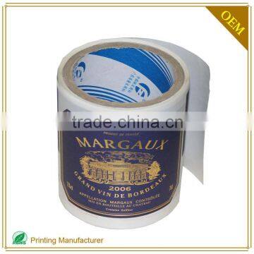 Custom Logo Print Tags And Labels Stickers Guangdong China With Gold Stamping