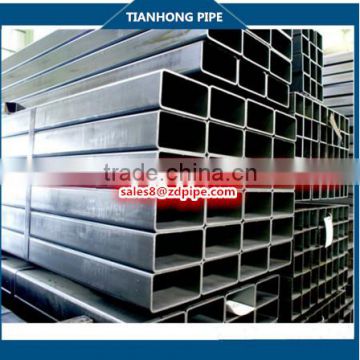 EN10219 ASTM A500 GALVANIZED 40*40 50*30 Square Hollow Section Steel Pipe