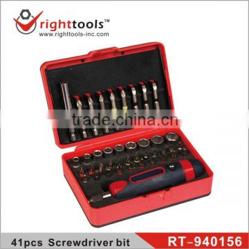 RIGHTTOOLS RT-940156 41pc Screwdriver bit set