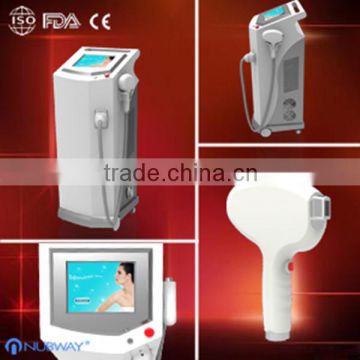 2014 Best Seller Painless and Permanent Depilator professional Semiconductor laser 808nm 808nm diode laser permanent hair remova