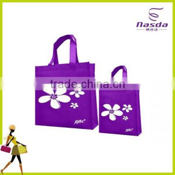 recycling shopping bag cheap bag with flower