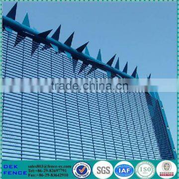 pvc coated 358 security army fence prison mesh