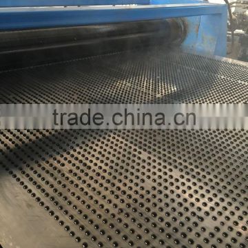 Steel belt rolldrop for textile auxiliary