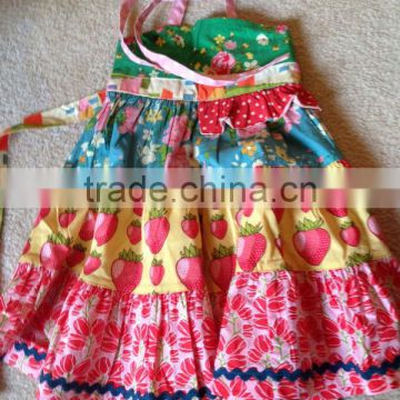 Baby Girls Meadow Sweet Braces Skirt Floral Dress