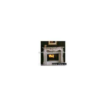 Fireplace (Marble fireplace, Sandstone fireplace)