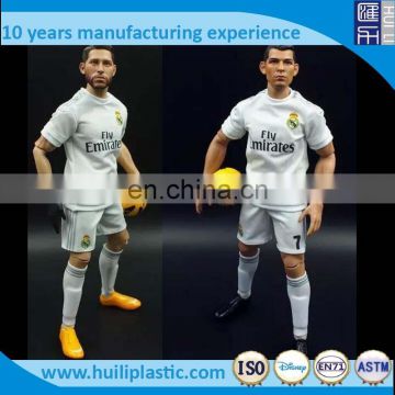 New design baseball player action figure ,Custom player plastic movable action figure, Plastic soccer player action figure