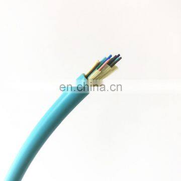 indoor multi/single mode fiber optic cable with LSZH/PVC/Plenum/riser outer sheath