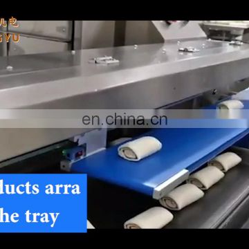 Automatic Multifunctional Bread Trays Arranging Machine