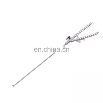 Instruments laparoscopic v shape needle holder straight curved