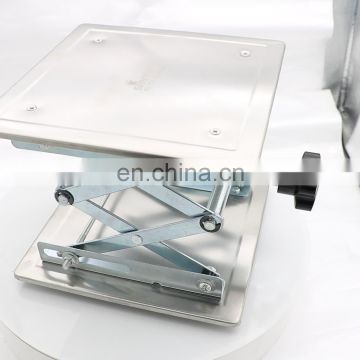 Laboratory Stainless Steel Lifting Stand Stainless Steel Lifting Platform Adjustable Lab Stand