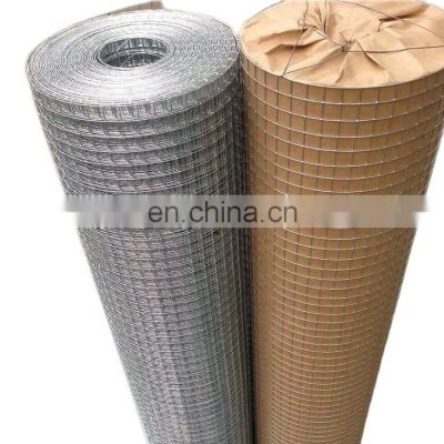 Gi Bird Cage Welded Wire Mesh Roll Weld Price List Electro Galvanized/PVC Coated Welded Iron Wire Mesh roll