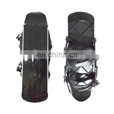 Adjustable Bindings Portable Skiing Shoes Mini Ski Skates Snow Short Skiboard Snowblades