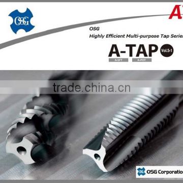 Highly efficient and high grade threading tapping tool manufactured by OSG